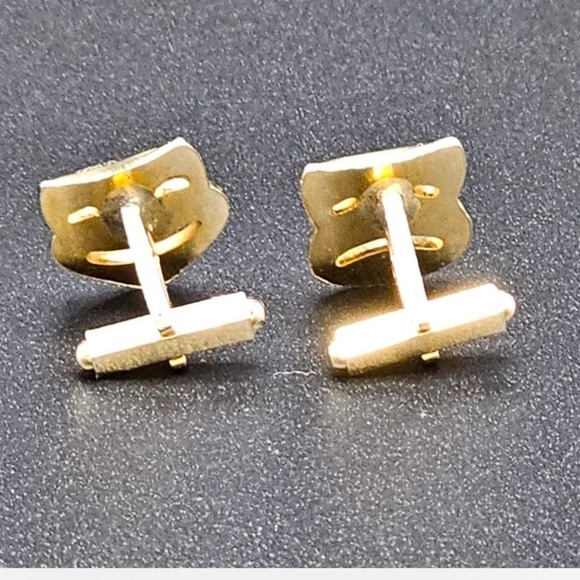 Vintage theatrical masks cufflinks - Picture 3 of 3